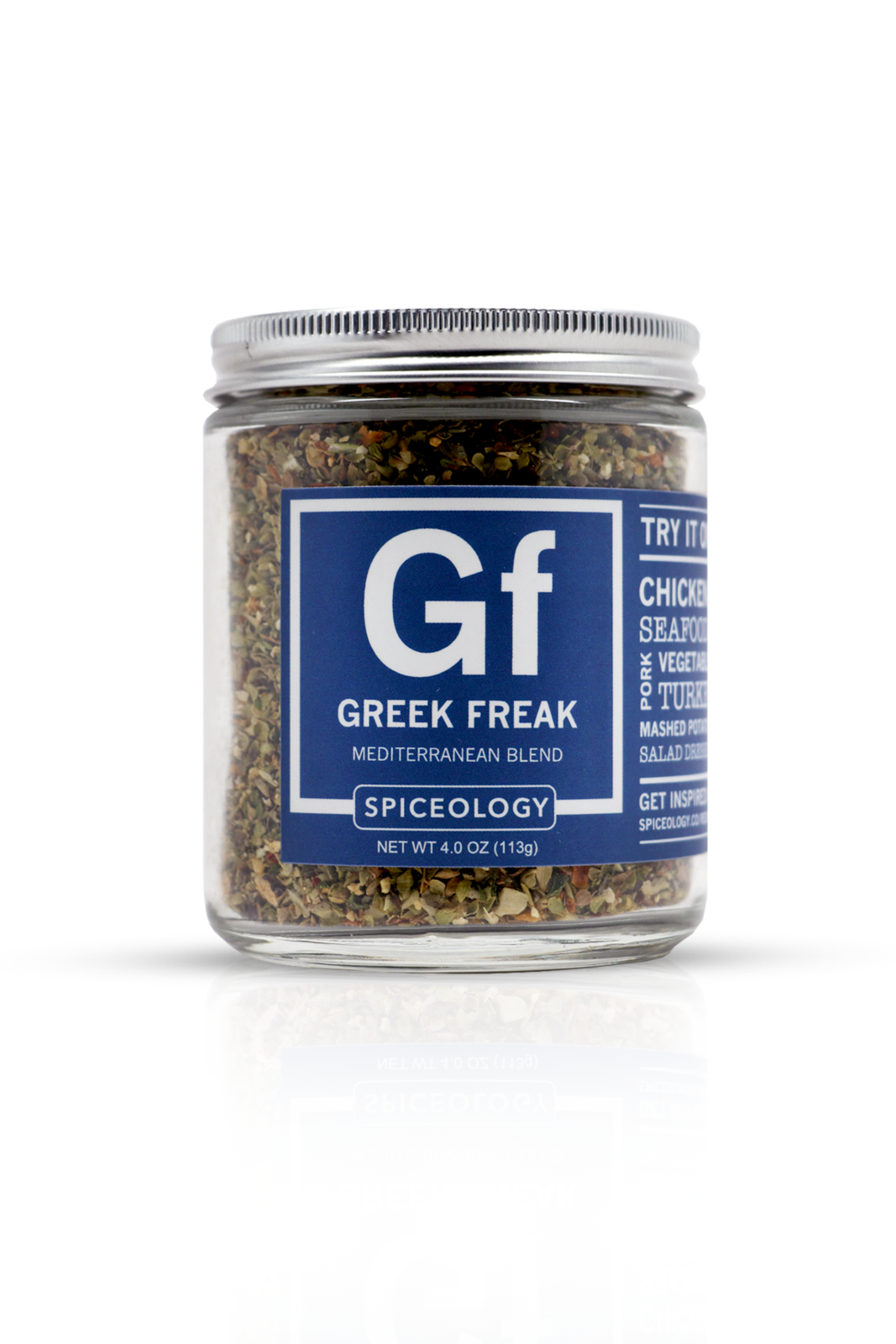 Spiceology Greek Freak Mediterranean Rub 4 oz.