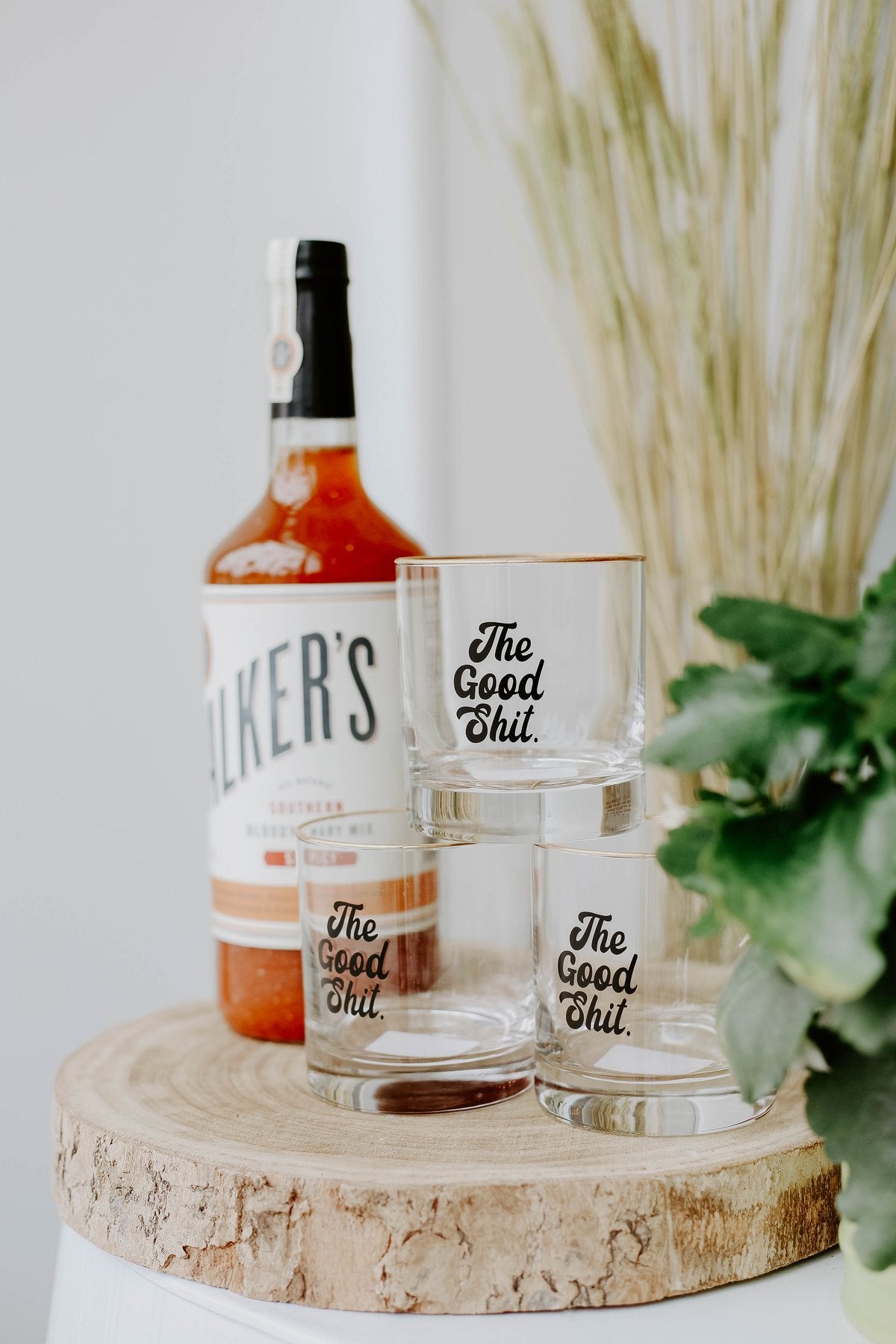 The Good Shit Gentleman's Whiskey Glass