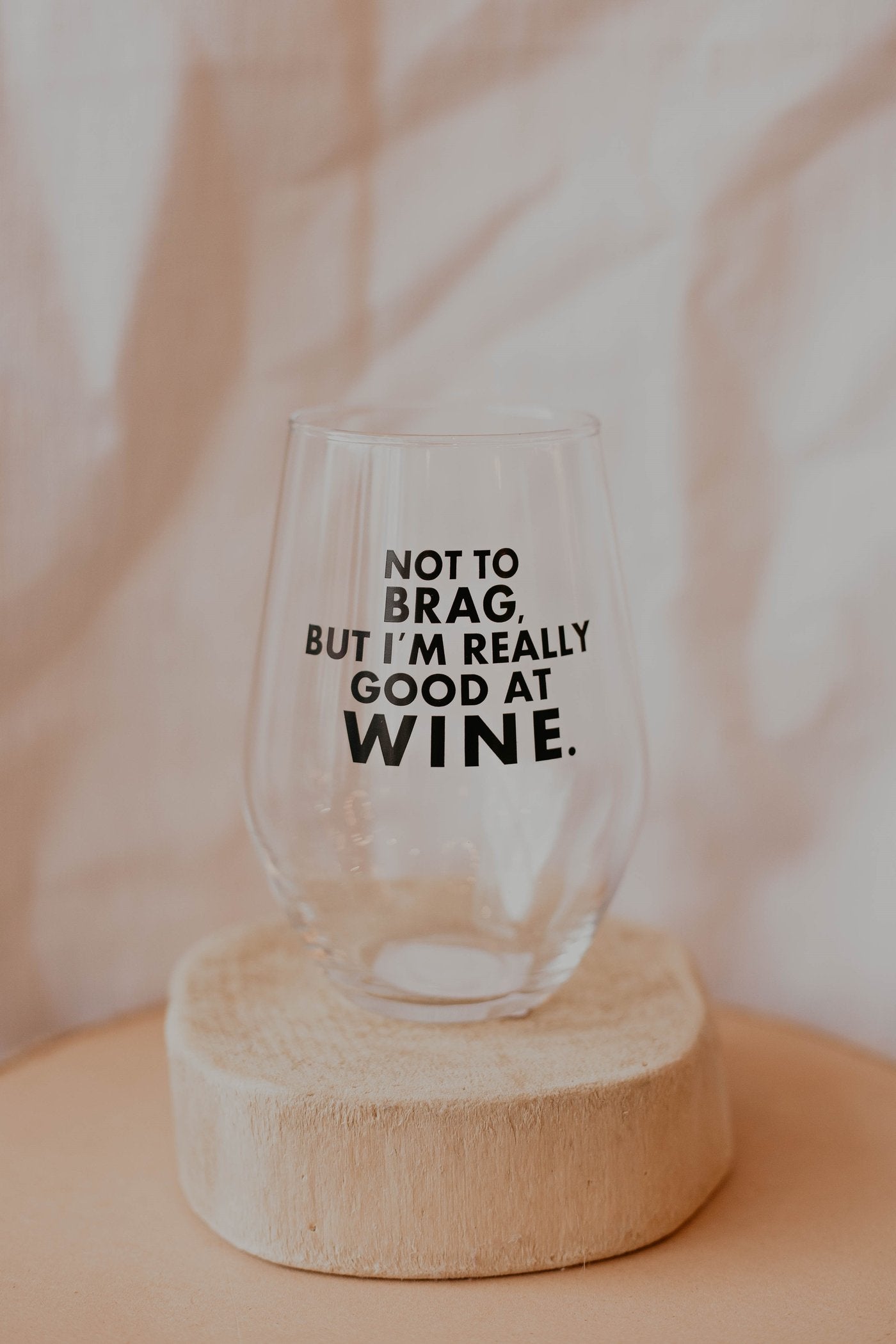 Really Good at Wine Wine Glass